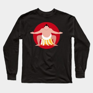 sumo wrestler Long Sleeve T-Shirt